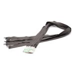 Молния трактор Arta Т6 (6 мм) 2 зам., разъем., 120 см, цв. 196 дым, 5 шт