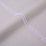 Кружево гипюр (плетёное) 15 мм / 10 ±0.2 м, Турция, GP001WH белый, Gamma GGM-1502(1748)