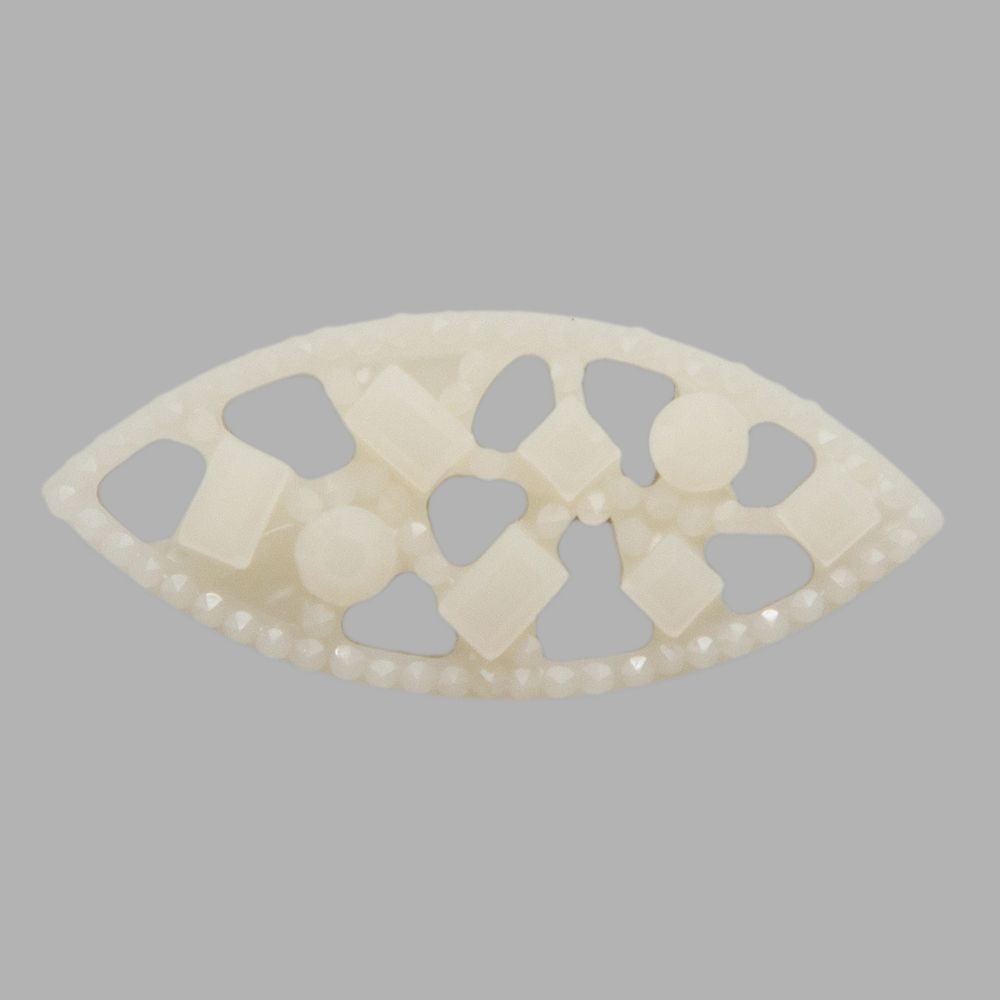 Украшение 10х23 (белый), CON2516, 10 шт