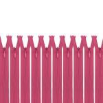 Молния потайная (скрытая) Т3 (3 мм) 1 зам., н/раз., 50 см, фуксия нейлон, 31323 / 50, 10 шт