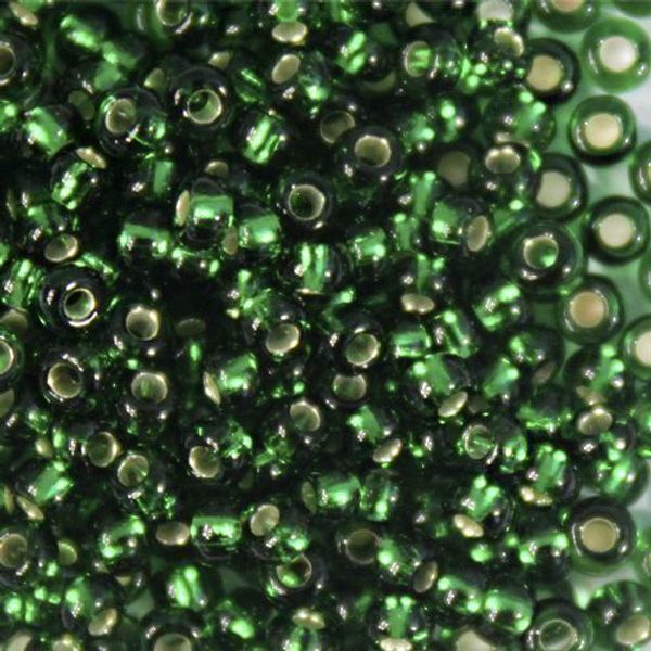 Бисер Preciosa прозрачный с сереб. центр. 10/0 (2.3 мм), 1х50г, цв. 57060