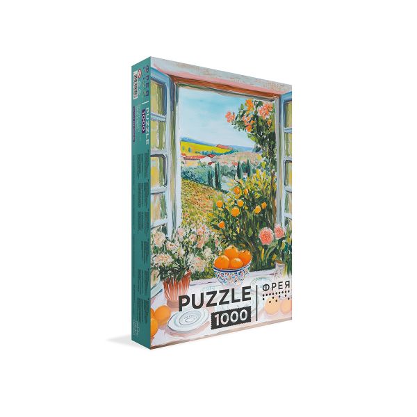Пазл 1000 элементов, PZL-1000/90 Окно в лето, Фрея
