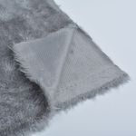 Мех трикотажный 180 г/м², шир.165см, цв.св.серый, 20м /TOS/