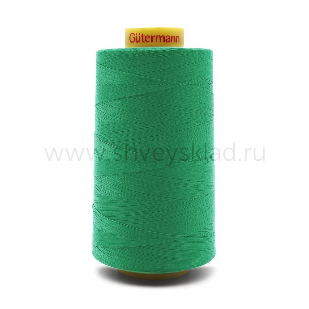 Нитка универсальная Gutermann Mara 120/2, 5000 м, 700185, 833 зеленый лайм, 1 катушка