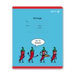 Тетрадь ученическая школьная A5 24 л. на скобе 65 г/м², белизна 100% 15 шт клетка, 01428 Деловой перец, Светоч Т72