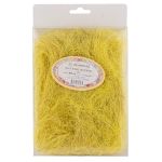 Сизалевое волокно 20 г,±3 г, желтый, Blumentag BHG-20