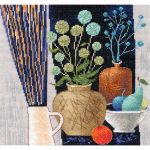 Набор для вышивания нитками Овен, Осенние мотивы 20х20см