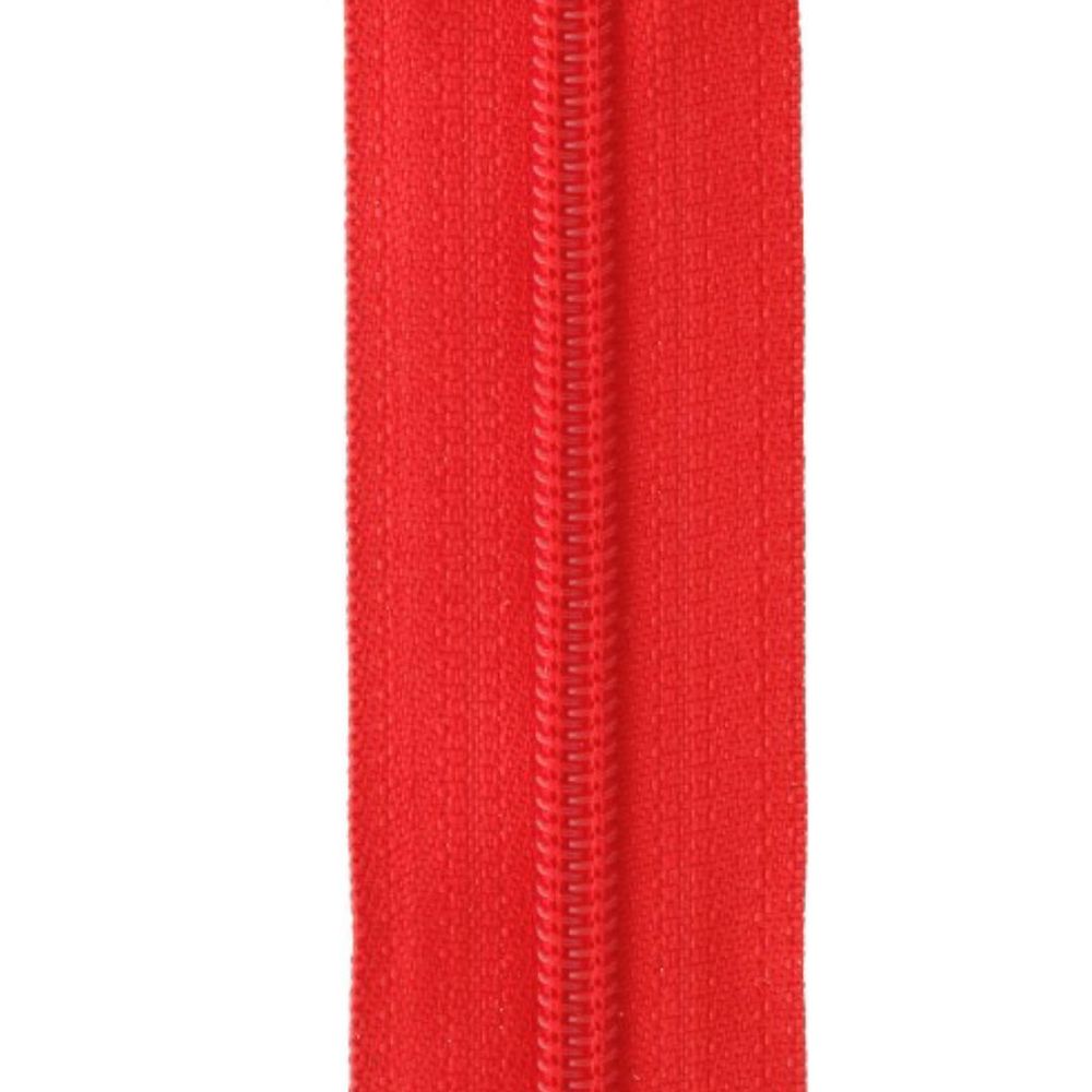 Молния рулонная спираль (витая) Т7 (7 мм), 100 м, 145 т.красный, Gamma