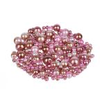 Бусины пластик ⌀4, 6, 8, 10 мм, 100±2 г, №05 ассорти, Zlatka PBBM-01