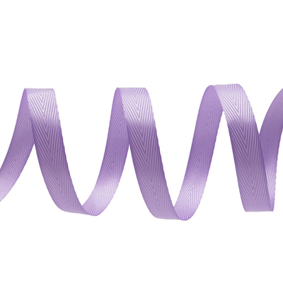 Лента декоративная ёлочка 15.0 мм / 20±1 метров, 33 сиреневый