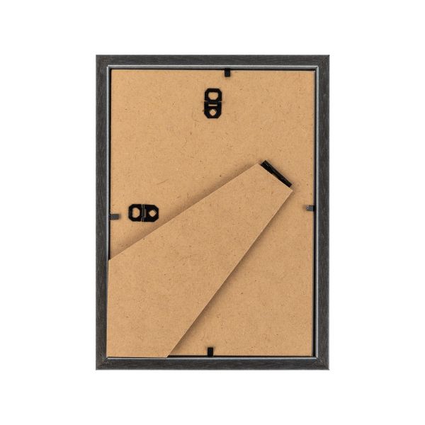 Рамка для картины (фото) пластик с оргстеклом 15х21 см, коричневый, Gamma ПРК-18