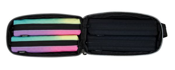 Пенал канцелярский с наполнением 22х11х10 см, 08872SNK1, Milan 08872SNK1