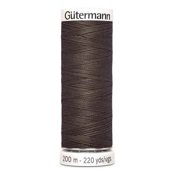 Нитки универсальные Gutermann Sew-all, 200м, 480 орехово-коричневый, 5 катушек