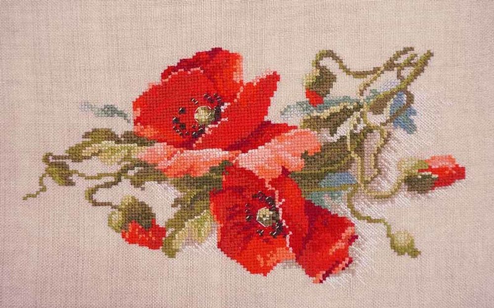 Марья Искусница, Яркие алые, 15х25 см /TOS/