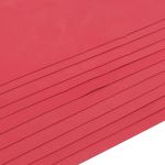 Фоамиран EVA-1010, 10 шт, 20х30 см, 1 мм., Astra&Craft (ZK-003/BK003 алый)