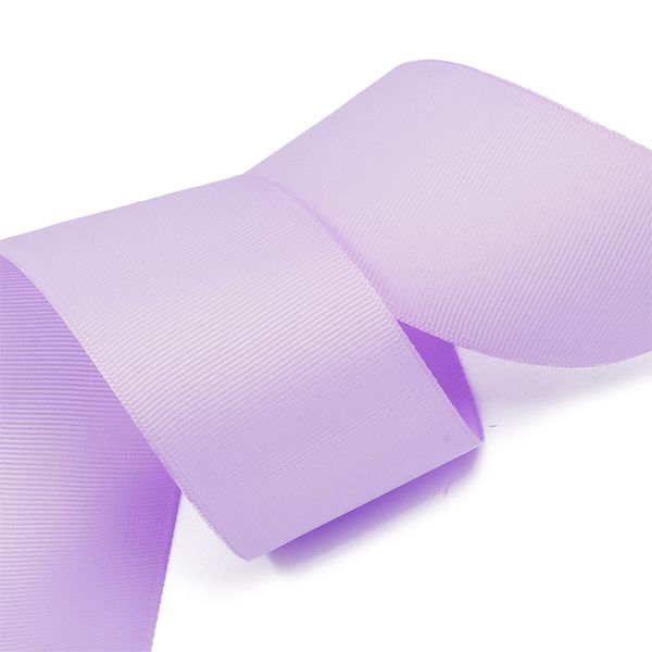 Лента репсовая (в рубчик) 50.0 мм, 430 (081) св.сиреневый, уп. 27,4м