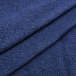 Трикотаж для кукол флис 180 (47х50 см-+3см) (24196 т.синий)