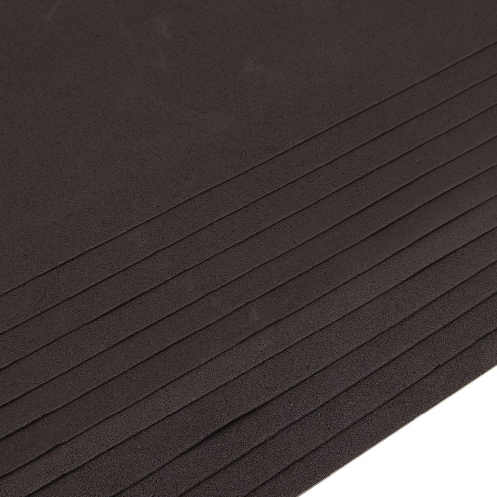 Фоамиран EVA-1010, 10 шт, 20х30 см, 1 мм., Astra&Craft (ZK-047 т.серый)