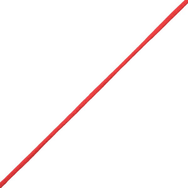 Шнур атласный корсетный ⌀2.0 мм / 45.7 метров, 1 красный