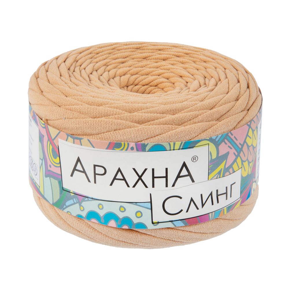 Пряжа Arachna Sling / уп.6 мот. по 150 г, 50 м, 10 св.бежевый