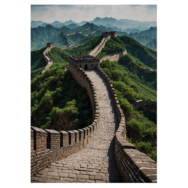 Пазл. Премиальная коллекция 2000 элементов, TOP-PZL-2000/06 Великая Китайская стена, Фрея