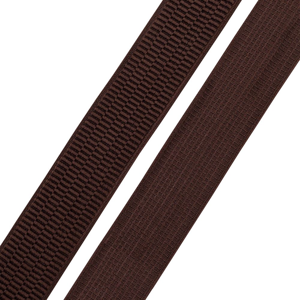 Резинка для подтяжек (помочная) 36.0 мм, / 20 метров, коричневый, 4378Л