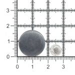 Пуговицы джинсовые ⌀17 мм, фиксированная ножка, сталь, гладкая, оксид, 100 шт, New Star