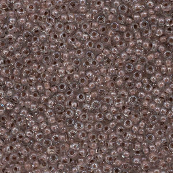 Бисер Preciosa прозрачный, цветной центр и покрытие 10/0 (2.3 мм), 100 г (5х20 г), цв. 38617