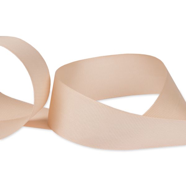 Лента репсовая (в рубчик) 38.0 мм / 45.5 метра, 003 св. бежевый, Gamma GR-38