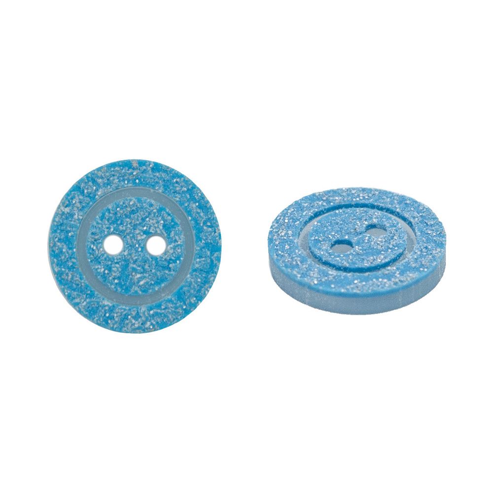 Пуговицы 2 прокола 28L (C549 бирюзовый), 0312-0386А, 144 шт