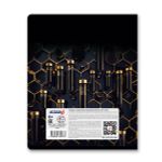 Тетрадь со справочным материалом Золотая коллекция, тиснение золотой фольгой, A5+ 48 л. на скобе 65 г/м², белизна 100 %, 10 шт, клетка, 01331 Золотая коллекция Химия, Светоч Т145