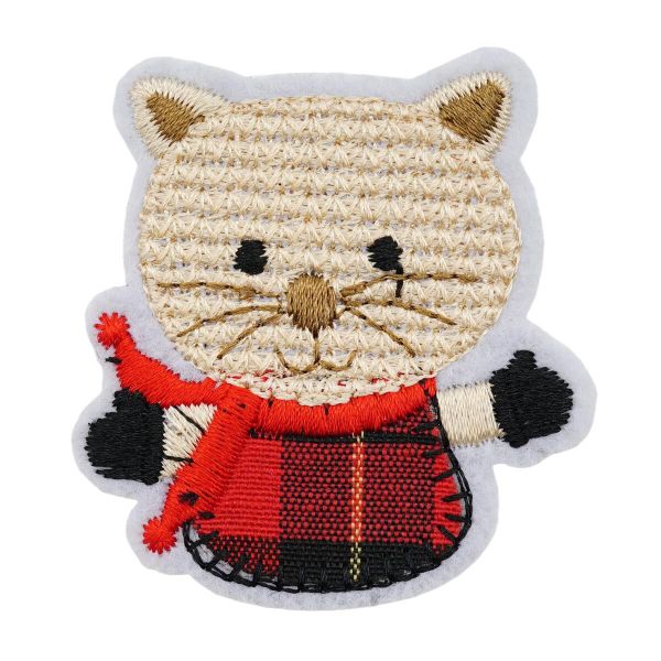 Термоаппликация Кошечка 46х5 0мм, 2 шт, LA520