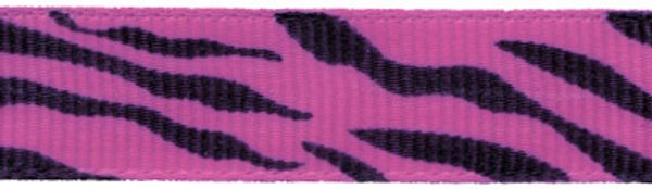 Лента репсовая (в рубчик) с рисунком 12.0 мм / 22.5±1 метров, 125/L1 сиреневый/полосы, Gamma GRC-12