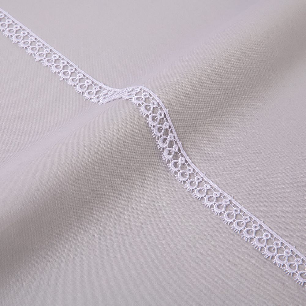 Кружево гипюр (плетёное) 15 мм / 10 ±0.2 м, Турция, GP001WH белый, Gamma GGM-1502(1748)