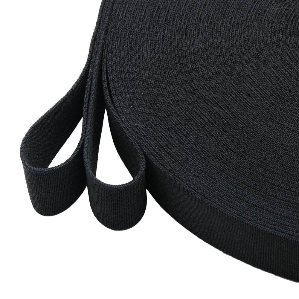 Резинка башмачная 30.0 мм / 25 метров, черный