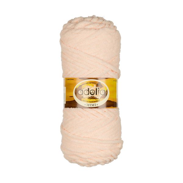 Пряжа Adelia Mimi / уп.5 мот. по 100г, 80м, 07 св.бежевый
