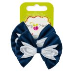 Набор резинок для волос 10 шт (5х2 шт), №01 синий-белый, Cherry Mary DR07083