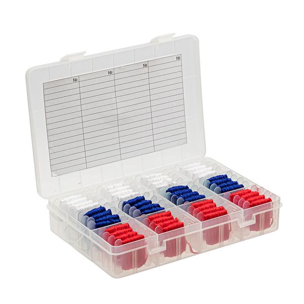 Органайзер для ниток мулине 13.5х19.9х3.8 см, пластик, Gamma ОМ-002