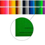 Фетр листовой жесткий 1.0 мм, 20х30 см, 10 шт, цв. 705 зеленый