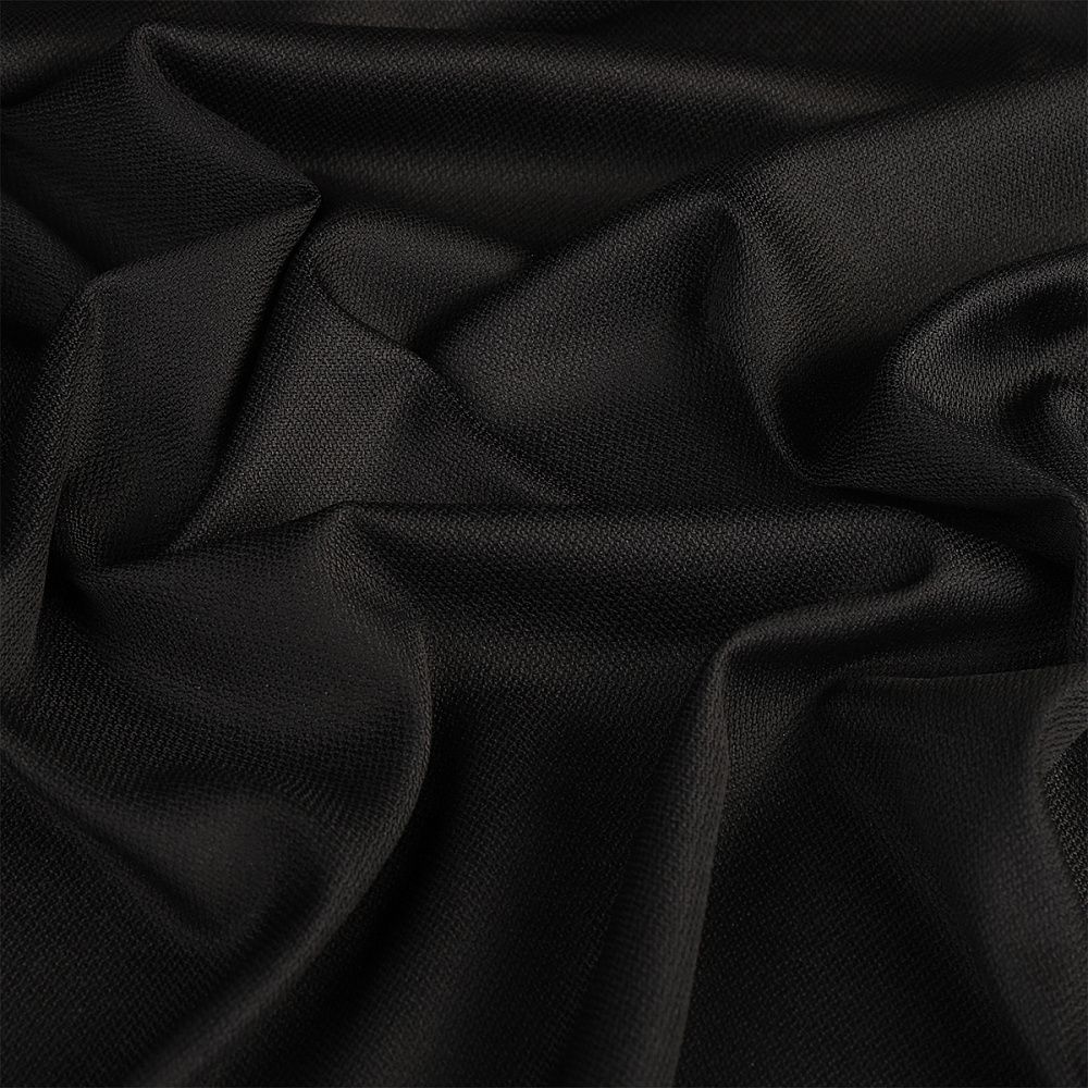 Дублерин эластичный 90 г/м², 150 см / 100 метров, 662B черный, IdealTex