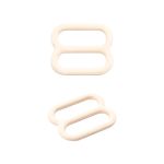 Рамки-регуляторы для бюстгальтера металл 10.0 мм, 50 шт, бежевый