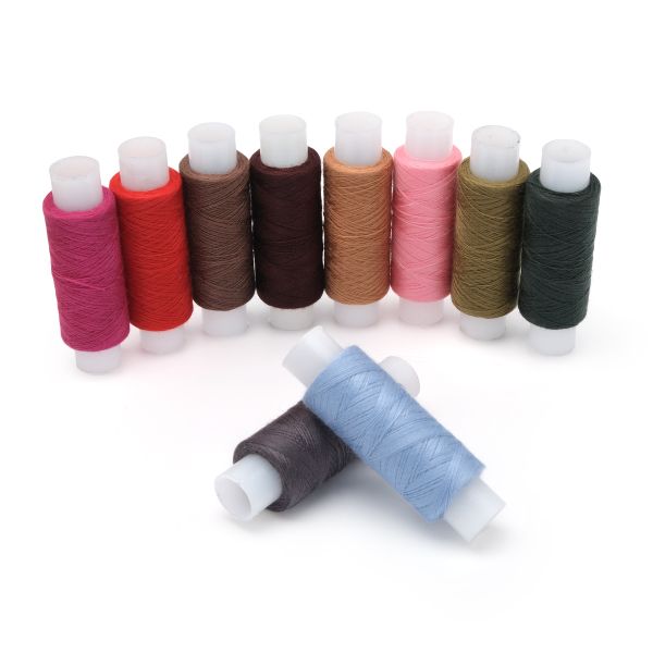 Швейные нитки (набор) 50/2, 10 кат. по 200 метров, ассорти №77, Astra&Craft