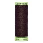 Нитки отделочные Gutermann Top Stitch, 30м, 023 горький шоколад, 5 катушек
