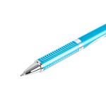 Ручка гелевая Energel Metal ⌀0.7 мм, TB цвет чернил: синий, Pentel BL407CS TB