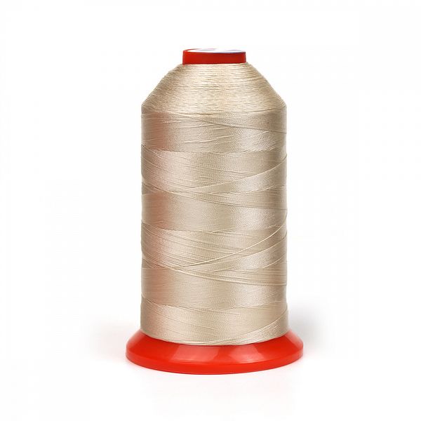 Нитки швейные филаментные Max 150D/3, №60, 4400 м, 250г, 202 кремовый