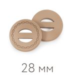 Пуговицы пальтовые/шубные BLITZ DRN 0127 44 (28 мм), 20 шт, №294 бежевый, Blitz DRN 0127