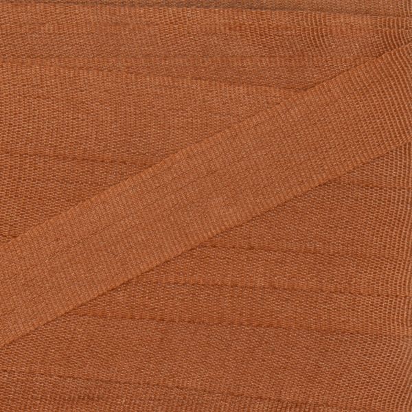 Лента (тесьма) шелковая 7.0 мм / 45.5±0.5 метров, №052 т. бежевый, Gamma SR-7