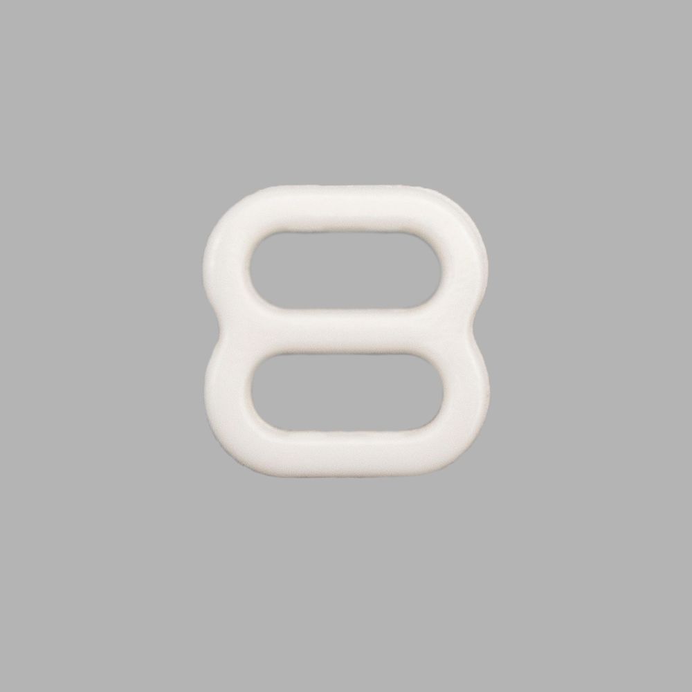 Рамки-регуляторы для бюстгальтера пластик 6.0 мм, 004 приглушенный белый, SF-0A-1, Arta, 50 шт