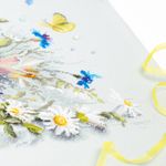 Набор для вышивания нитками Чудесная игла Premium 310-227, Нежный дуэт, 40х25 см