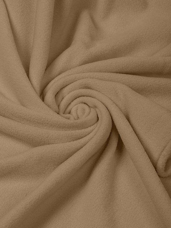 Флис 2-сторонний 190 г/м², 150 см / 2 метра, TBY-0059-308.2, цв.F308 бежевый